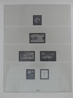 Deutschland nach 1945 Vordruck der Zonen im Lindner Binder #MA059