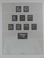 Deutschland nach 1945 Vordruck der Zonen im Lindner Binder #MA059