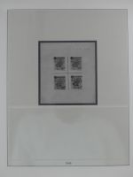 Deutschland nach 1945 Vordruck der Zonen im Lindner Binder #MA059