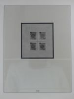 Deutschland nach 1945 Vordruck der Zonen im Lindner Binder #MA059