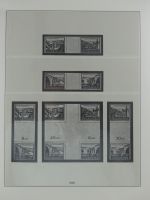 Deutschland nach 1945 Vordruck der Zonen im Lindner Binder #MA059