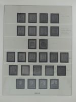 Deutschland nach 1945 Vordruck der Zonen im Lindner Binder #MA059