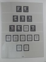 Deutschland nach 1945 Vordruck der Zonen im Lindner Binder #MA059