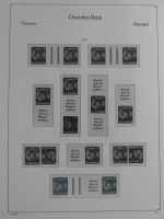 Deutsches Reich Vordruck der Zusammendrucke im KA-BE Binder #MA060