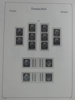 Deutsches Reich Vordruck der Zusammendrucke im KA-BE Binder #MA060