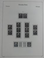 Deutsches Reich Vordruck der Zusammendrucke im KA-BE Binder #MA060