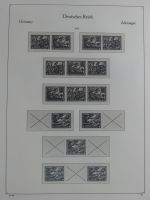 Deutsches Reich Vordruck der Zusammendrucke im KA-BE Binder #MA060