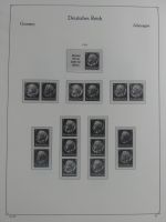 Deutsches Reich Vordruck der Zusammendrucke im KA-BE Binder #MA060