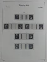 Deutsches Reich Vordruck der Zusammendrucke im KA-BE Binder #MA060