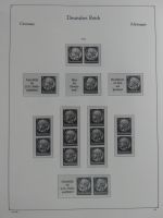 Deutsches Reich Vordruck der Zusammendrucke im KA-BE Binder #MA060