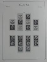 Deutsches Reich Vordruck der Zusammendrucke im KA-BE Binder #MA060
