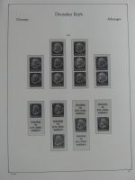 Deutsches Reich Vordruck der Zusammendrucke im KA-BE Binder #MA060