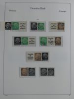 Deutsches Reich Vordruck der Zusammendrucke im KA-BE Binder #MA060