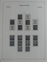 Deutsches Reich Vordruck der Zusammendrucke im KA-BE Binder #MA060