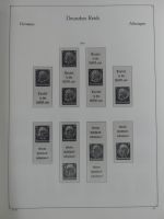 Deutsches Reich Vordruck der Zusammendrucke im KA-BE Binder #MA060