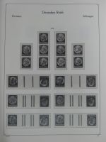 Deutsches Reich Vordruck der Zusammendrucke im KA-BE Binder #MA060