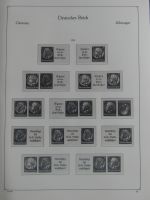 Deutsches Reich Vordruck der Zusammendrucke im KA-BE Binder #MA060