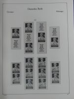 Deutsches Reich Vordruck der Zusammendrucke im KA-BE Binder #MA060