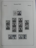 Deutsches Reich Vordruck der Zusammendrucke im KA-BE Binder #MA060