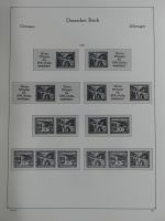 Deutsches Reich Vordruck der Zusammendrucke im KA-BE Binder #MA060