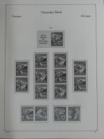 Deutsches Reich Vordruck der Zusammendrucke im KA-BE Binder #MA060