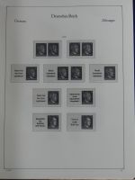 Deutsches Reich Vordruck der Zusammendrucke im KA-BE Binder #MA060