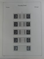 Deutsches Reich Vordruck der Zusammendrucke im KA-BE Binder #MA060