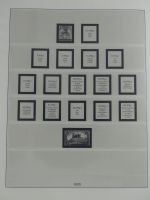 Saargebiet Lindner Vordruck im Lindner Binder #MA061