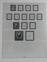 Saargebiet Lindner Vordruck im Lindner Binder #MA061