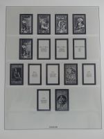 Saargebiet Lindner Vordruck im Lindner Binder #MA061