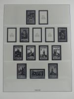 Saargebiet Lindner Vordruck im Lindner Binder #MA061