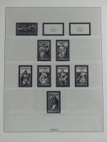 Saargebiet Lindner Vordruck im Lindner Binder #MA061