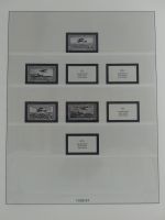 Saargebiet Lindner Vordruck im Lindner Binder #MA061