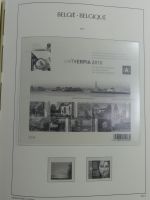 Belgien Vordruck bis 2010-2017 im Leuchtturm Binder #MA077