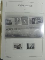 Belgien Vordruck bis 2010-2017 im Leuchtturm Binder #MA077