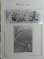 Belgien Vordruck bis 2010-2017 im Leuchtturm Binder #MA077