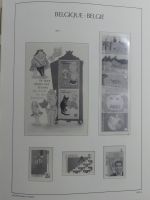 Belgien Vordruck bis 2010-2017 im Leuchtturm Binder #MA077