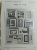Belgien Vordruck bis 2010-2017 im Leuchtturm Binder #MA077