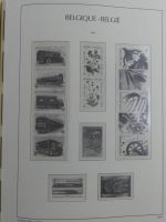 Belgien Vordruck bis 2010-2017 im Leuchtturm Binder #MA077