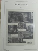 Belgien Vordruck bis 2010-2017 im Leuchtturm Binder #MA077