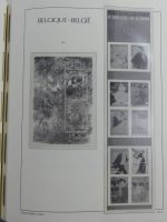 Belgien Vordruck bis 2010-2017 im Leuchtturm Binder #MA077