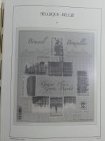 Belgien Vordruck bis 2010-2017 im Leuchtturm Binder #MA077