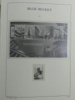 Belgien Vordruck bis 2010-2017 im Leuchtturm Binder #MA077