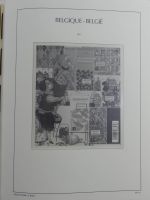 Belgien Vordruck bis 2010-2017 im Leuchtturm Binder #MA077