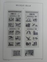 Belgien Vordruck bis 2010-2017 im Leuchtturm Binder #MA077