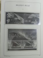 Belgien Vordruck bis 2010-2017 im Leuchtturm Binder #MA077