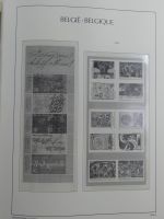 Belgien Vordruck bis 2010-2017 im Leuchtturm Binder #MA077