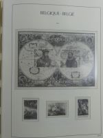 Belgien Vordruck bis 2010-2017 im Leuchtturm Binder #MA077