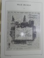 Belgien Vordruck bis 2010-2017 im Leuchtturm Binder #MA077