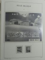 Belgien Vordruck bis 2010-2017 im Leuchtturm Binder #MA077